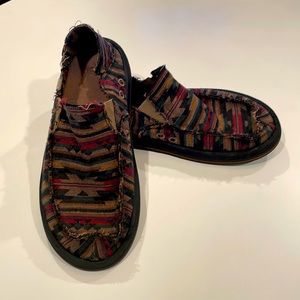 Mens Sanuk vagabond shoe